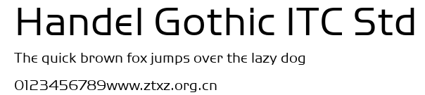 Handel Gothic ITC Std.ttf