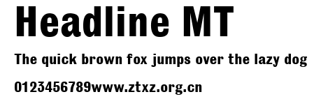 Headline MT.ttf