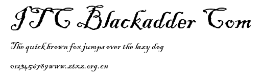 ITC Blackadder Com.ttf