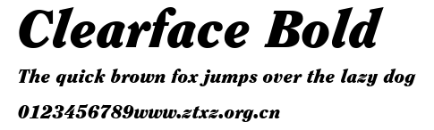 Clearface Bold.ttf