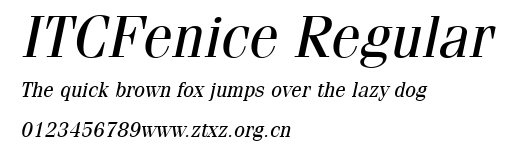 ITCFenice Regular.ttf