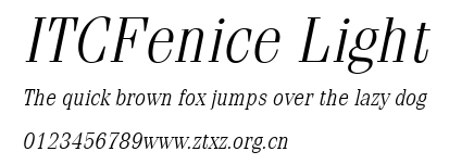 ITCFenice Light.ttf