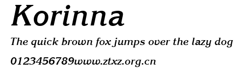 Korinna.ttf