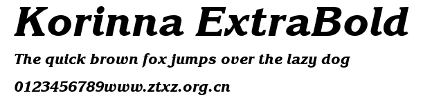 Korinna ExtraBold.ttf