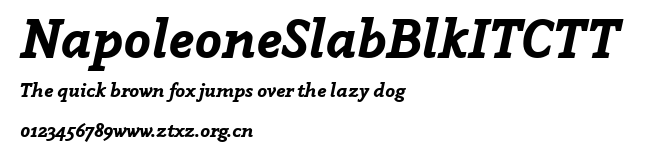 NapoleoneSlabBlkITCTT.ttf