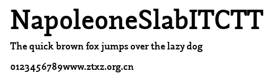 NapoleoneSlabITCTT.ttf