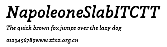 NapoleoneSlabITCTT.ttf