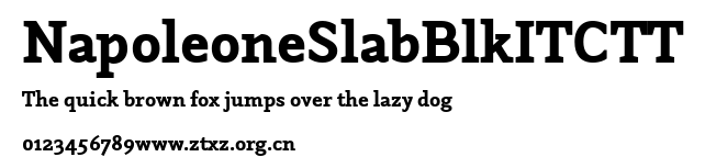 NapoleoneSlabBlkITCTT.ttf