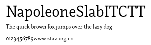 NapoleoneSlabITCTT.ttf