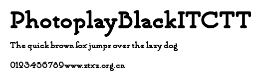 PhotoplayBlackITCTT.ttf