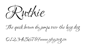 Ruthie.ttf