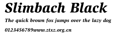 Slimbach Black.ttf