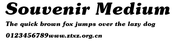 Souvenir Medium.ttf