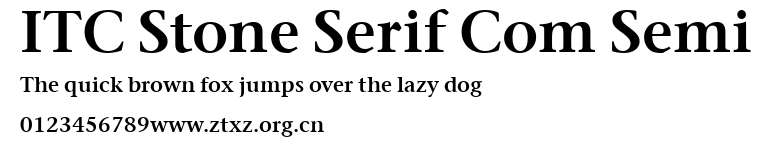 ITC Stone Serif Com Semi.ttf