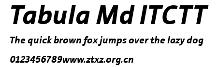 Tabula Md ITCTT.ttf