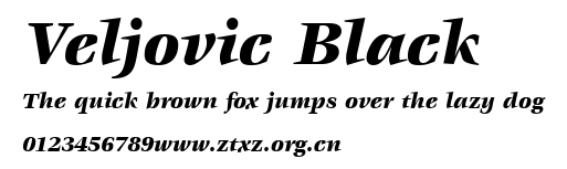 Veljovic Black.ttf