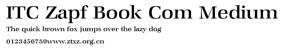 ITC Zapf Book Com Medium.ttf