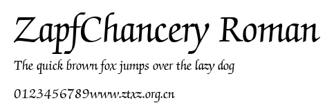 ZapfChancery Roman.ttf