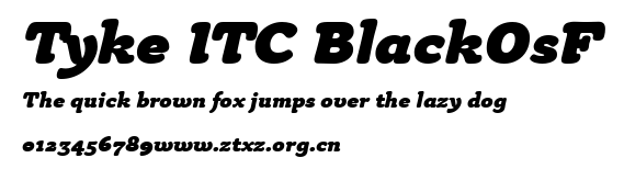 Tyke ITC BlackOsF.ttf