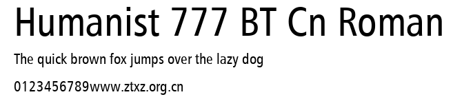 Humanist 777 BT Cn Roman.ttf