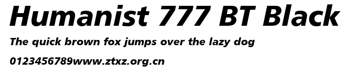 Humanist 777 BT Black.ttf