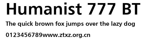 Humanist 777 BT.ttf