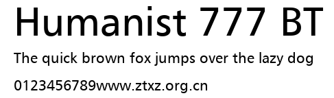 Humanist 777 BT.ttf
