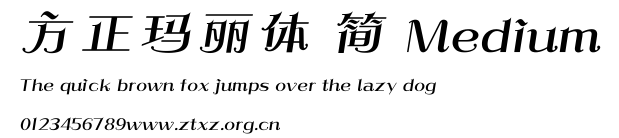 方正玛丽体 简 Medium.ttf