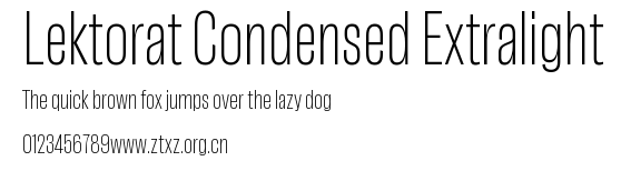 Lektorat Condensed Extralight.ttf