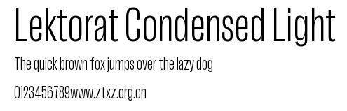 Lektorat Condensed Light.ttf