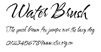 Water Brush.ttf