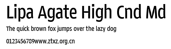 Lipa Agate High Cnd Md.ttf