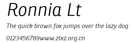 Ronnia Lt.ttf