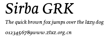 Sirba GRK.ttf