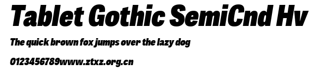 Tablet Gothic SemiCnd Hv.ttf
