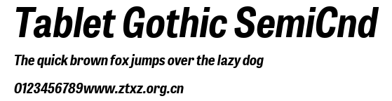 Tablet Gothic SemiCnd.ttf