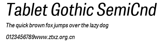 Tablet Gothic SemiCnd.ttf