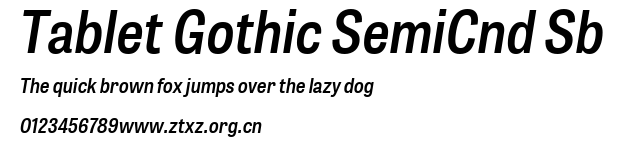 Tablet Gothic SemiCnd Sb.ttf