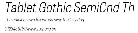 Tablet Gothic SemiCnd Th.ttf