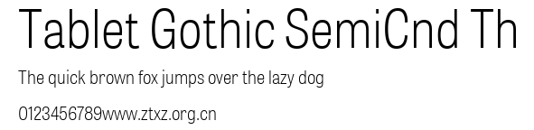 Tablet Gothic SemiCnd Th.ttf