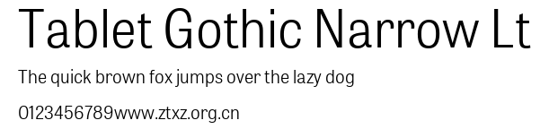 Tablet Gothic Narrow Lt.ttf
