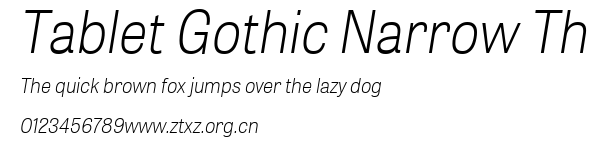 Tablet Gothic Narrow Th.ttf