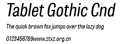 Tablet Gothic Cnd.ttf
