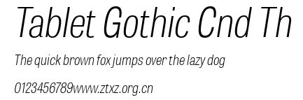 Tablet Gothic Cnd Th.ttf