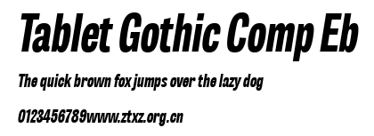 Tablet Gothic Comp Eb.ttf