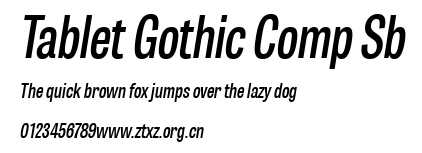 Tablet Gothic Comp Sb.ttf