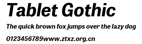 Tablet Gothic.ttf