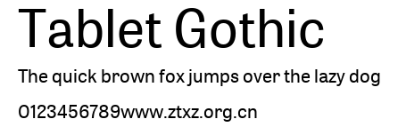 Tablet Gothic.ttf