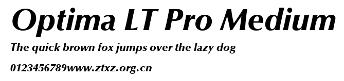 Optima LT Pro Medium.ttf