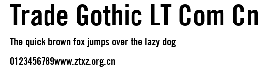 Trade Gothic LT Com Cn.ttf